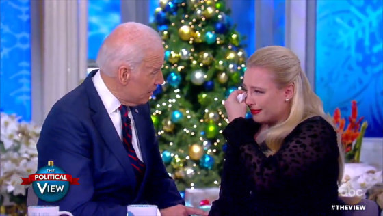 Image: Joe Biden and Meghan McCain