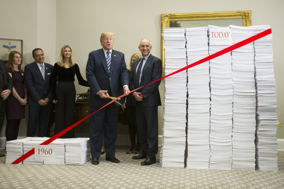 Image: White House event on deregulation