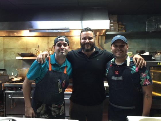 Chef Jose Mendin and staff at PB Ysla. Photo credit: Juan Fernando Ayora (@juanfayora).