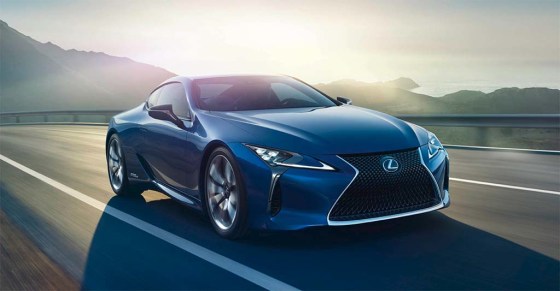 Lexus has traditional favored more conservative designs, but the striking LC sports coupe is one of the most aggressively styled offerings in the luxury market.
