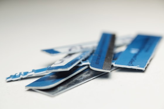 Image: Shredded credit cards