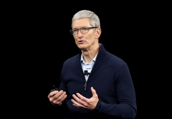 Image: Apple CEO Tim Cook speaks