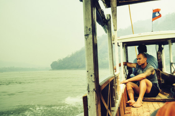 James Syhabout, chef of Hawker Fare and Commis, during a trip in Southeast Asia.