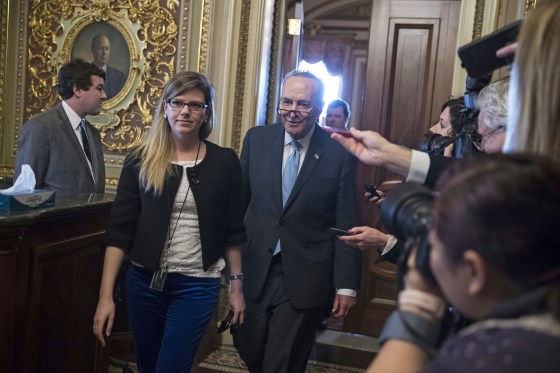 Image: Negotiations continue in the Senate to resolve the government shutdown