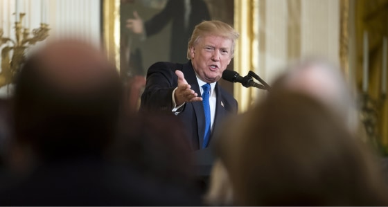 Image: US President Donald J. Trump meets with US Mayors