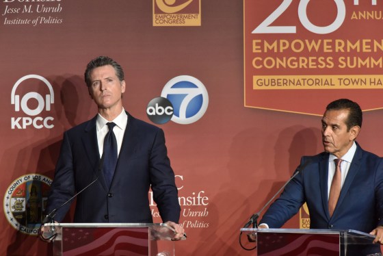 Image: California Gubernatorial Candidtates Town Hall