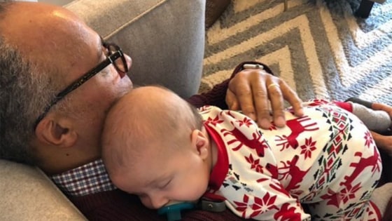 Lester Holt describes how amazing it is to be a grandparent