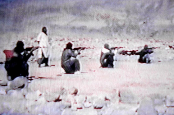 Image: A video grab of al Farooq Training Camp