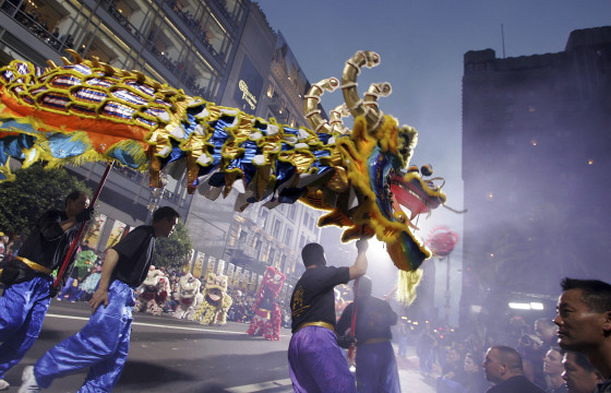 Image: Chinese New Year Parade Hits Streets Of San Francisco