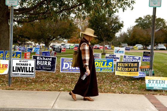 Nation Goes Polls In Contentious Presidential Election Between Hillary Clinton And Donald Trump