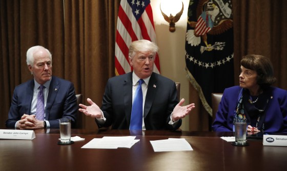 Image: Donald Trump school and community safety discussion