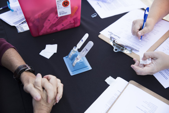 Image: Hepatitus C testing