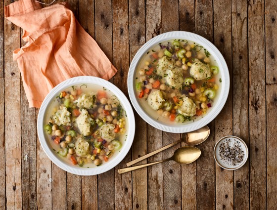 Chickpea Dumpling Stew recipe by Damaris Phillips