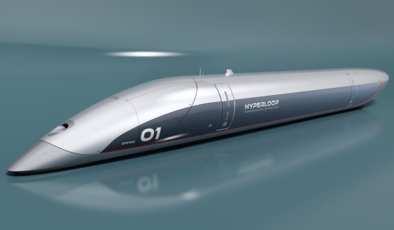 Image: Hyperloop Transportation Technologies capsule