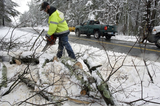 Image: Northeast power outages