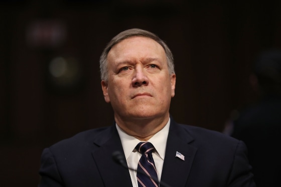 Image: Senate Committee Holds Confirmation Hearing For Rep. Mike Pompeo To Become Director Of C.I.A.