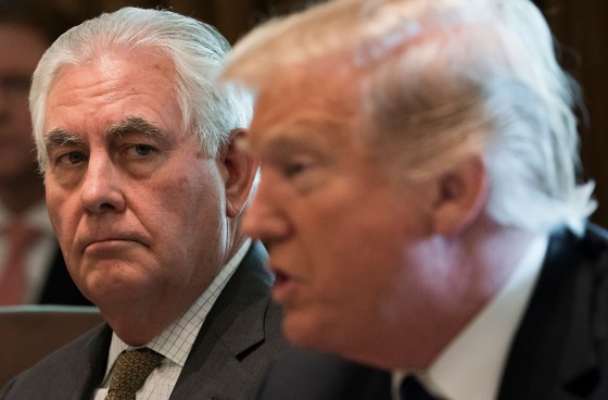 Image: Rex Tillerson, Donald Trump