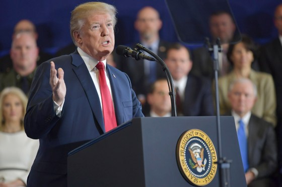 Image: President Donald Trump speaks about combating the opioid crisis