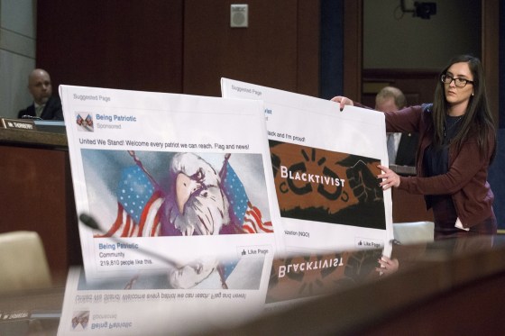 Image: Executives from Facebook, Twitter and Google testify before House (Select) Intelligence Committee hearing on 'Russia Investigative Task Force: Social Media Companies'