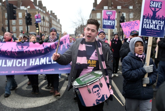 Image: Dulwich Hamlet Football Club Closure Threat