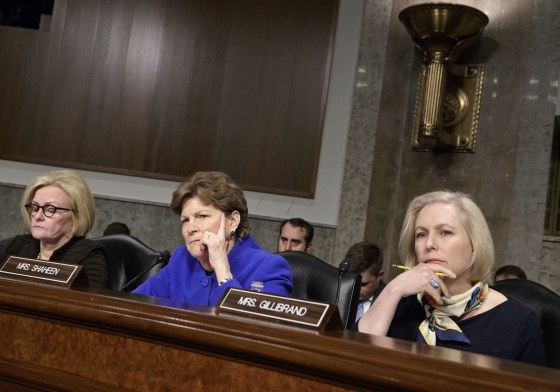 Kirsten Gillibrand,Jeanne Shaheen,Claire McCaskill