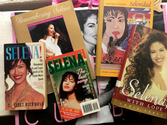Image: A New York Times writer called the books and commemorations of Selena an \"industry.\"