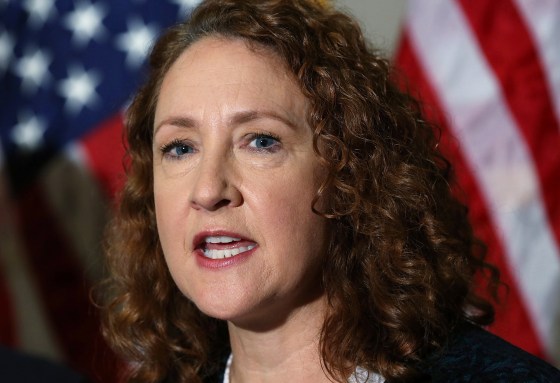 Image: Rep. Elizabeth Esty, D-Conn., speaks on Capitol Hill