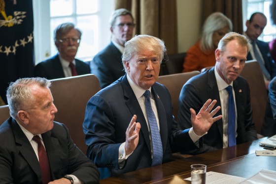 Image: President Trump Comments On Syria During Cabinet Meeting