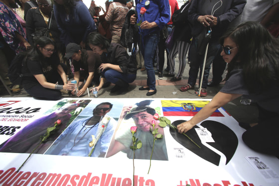 Image: Journalist killed in Ecuador