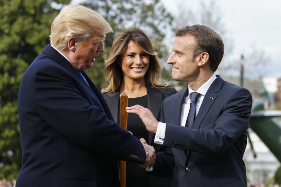 Image: President Donald J. Trump hosts French President Emmanuel Macron