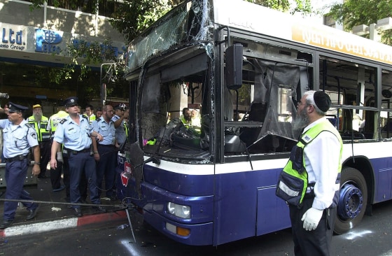 Image: Suicide Bombing Kills Five In Tel Aviv