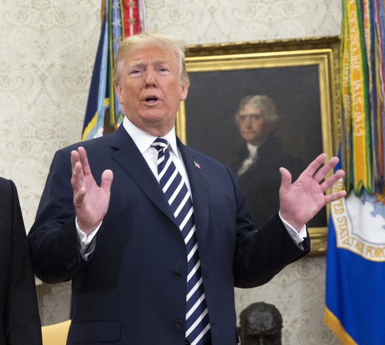 Image: French President Macron visits USA