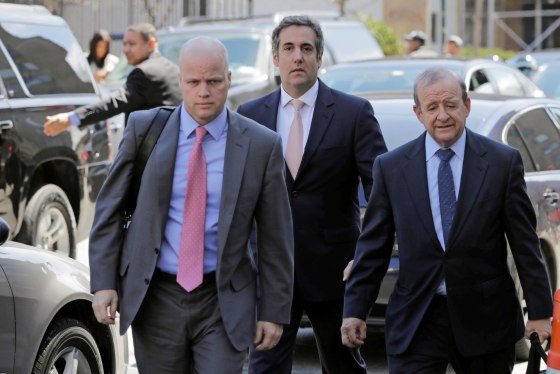 Image: U.S. President Donald Trump's personal lawyer Michael Cohen arrives at federal court in the Manhattan borough of New York