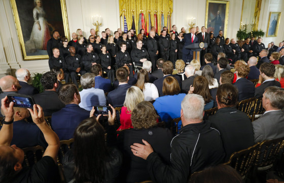 Image: President Trump at the White House in Washington, DC, USA