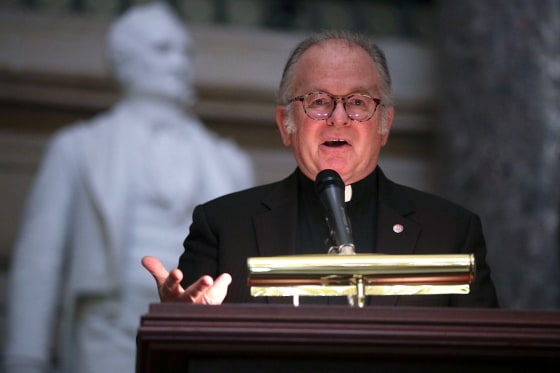 Image: US House Chaplain Patrick Conroy