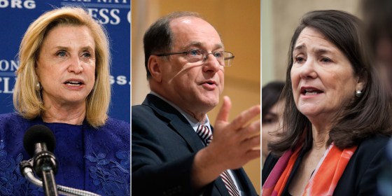 Image: Caroline Maloney, Michael Capuano and Diana DeGette