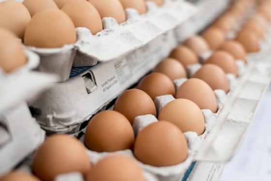Most experts say it’s OK to eat an average of just under one egg per day.
