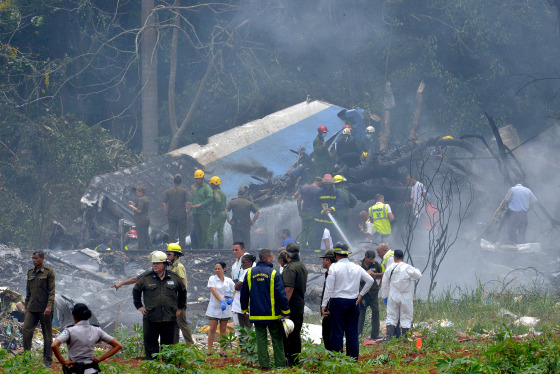 Image: CUBA-AIR-ACCIDENT