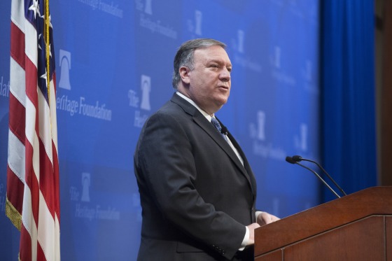 Mike Pompeo delivers remarks on Iran at the Heritage Foundation