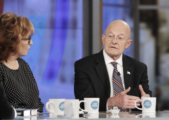 JOY BEHAR, JAMES CLAPPER