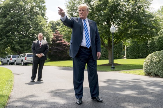 Image: Donald Trump, Mike Pompeo