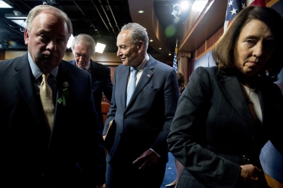 Image: Chuck Schumer, Mike Doyle, Ed Markey, Maria Cantwell