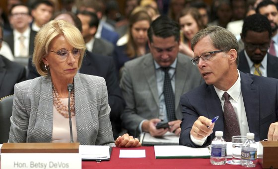 Image: Betsy DeVos, Bill Cordes