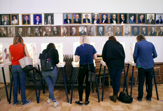 Image: Voters In California Head To Polls To Cast Ballots In State's Primary Election