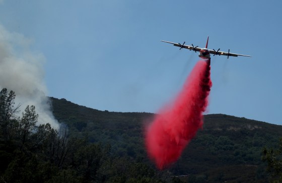 Image: County Fire Burns Over 45,000 Acres In Remote Yolo County, California