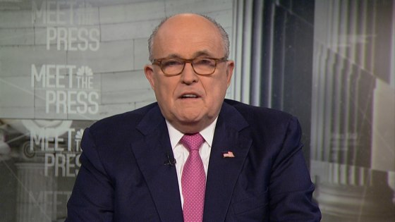 Image: Rudy Giuliani Meet the Press