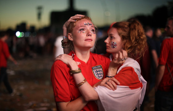 Image: England fans