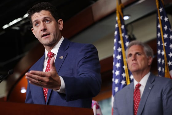 Image: Speaker Paul Ryan holds a news conference on Capitol Hill