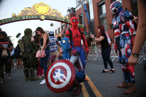 Image: Comic Con In San Diego Draws Costumed Fans To Annual Convention
