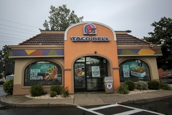 Image: A Taco Bell restaurant is pictured in Paramus, New Jersey